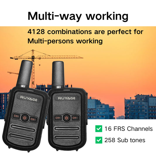 Ruyage Radio Analog Signal Walkie-Talkie(RY12)