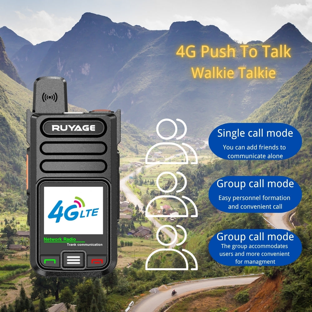 Ruyage Radio Nationwide PTT Walkie-Talkie(R7)