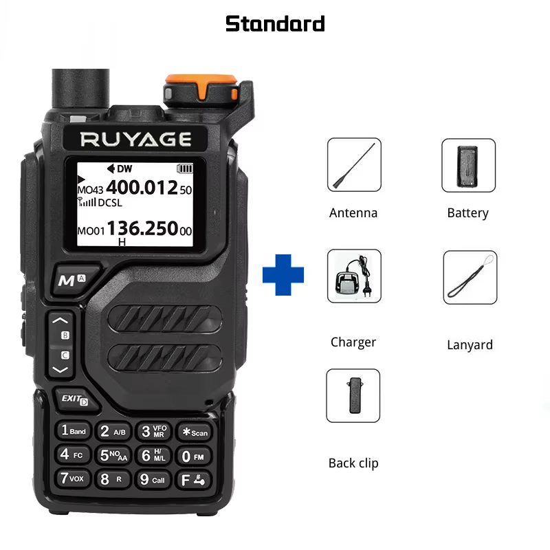 Ruyage Radio Analog Signal 5W Walkie-Talkie(UV3D)