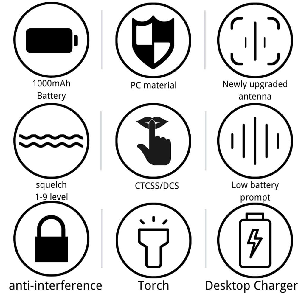 Ruyage Radio Analog Signal Walkie-Talkie(888S)