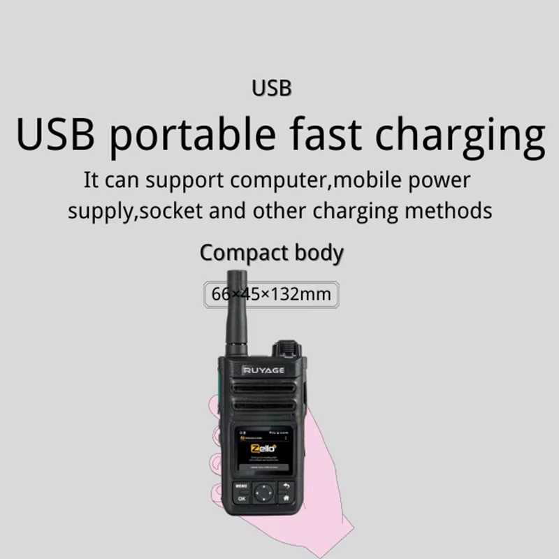 Ruyage Radio Zello Walkie-Talkie(ZL60)