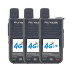 Ruyage R7 Nationwide Lte Two Way Radios Lifetime Free Unlimited Range Rechargeable Global 4g Poc,Portable Walkie Talkies Long Range for Adults Family Road Trip Truck Fleet 2 Pack