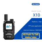 RUYAGE X10 4G LTE PoC Radio Long Range Nationwide Walkie Talkie