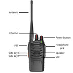 Ruyage Radio Analog Signal Walkie-Talkie(888S)