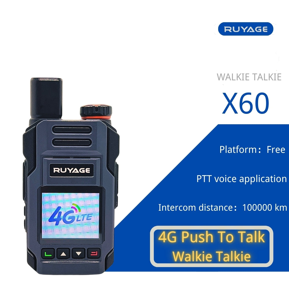 Ruyage Radio Nationwide PTT Walkie-Talkie(X60)
