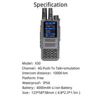 Ruyage Radio Nationwide PTT Walkie-Talkie(X30)
