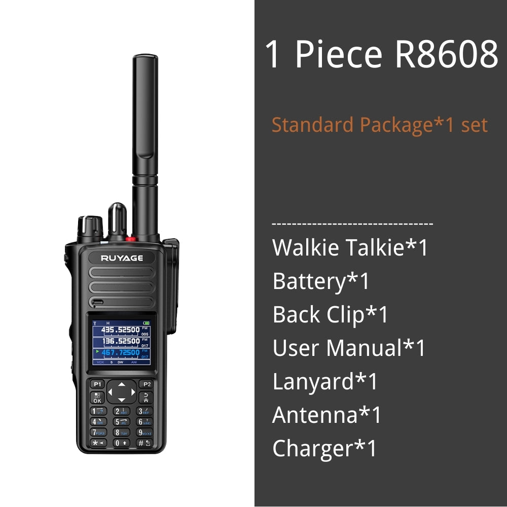 Ruyage Radio 10W Heavy Duty Walkie Talkie(R8608)