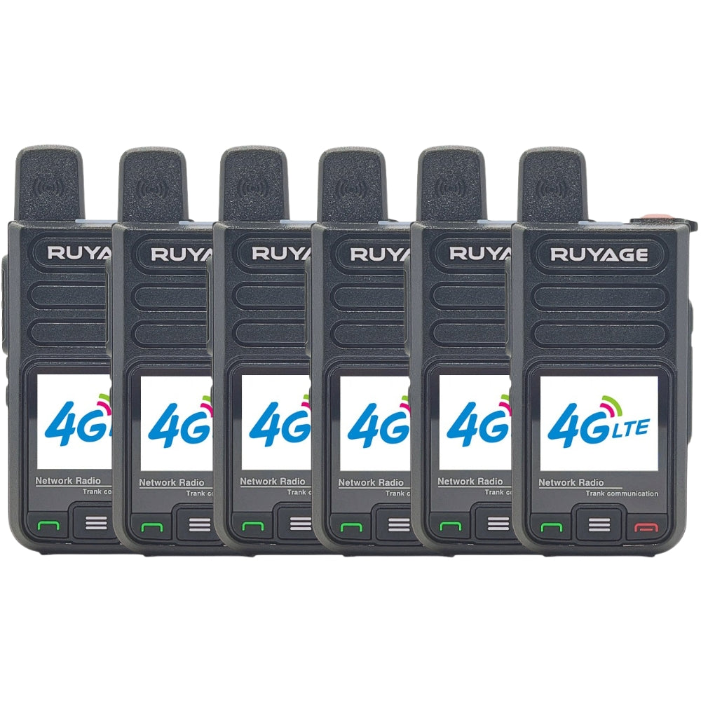 Ruyage R7 Two Way Radio Nationwide LTE Push-to-Talk Walkie Talkie