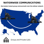 Ruyage Radio Nationwide PTT Walkie-Talkie(CT98)