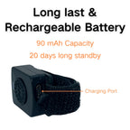 RUYAGE Zello Bluetooth PTT Button Wireless PTT Switch for Walkie Talkie