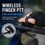 RUYAGE HB780D Bluetooth PTT Headset Kit for K-Type Walkie Talkies