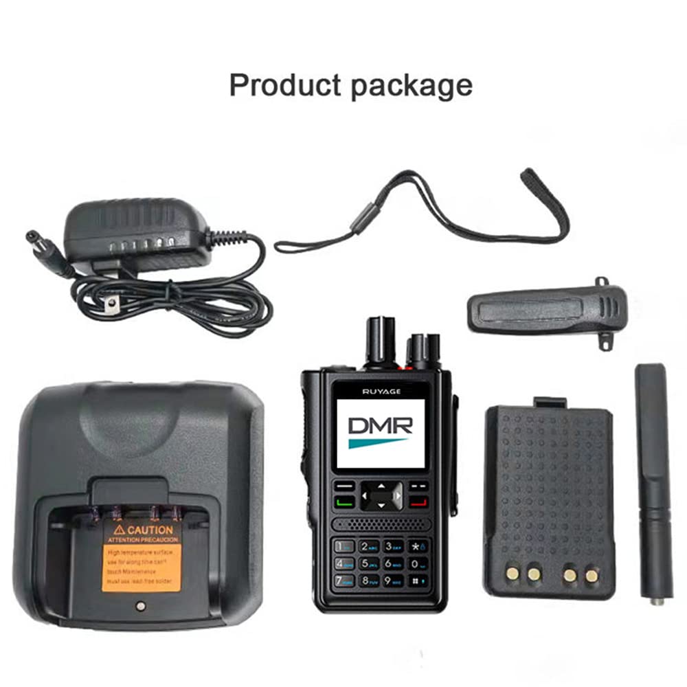 RUYAGE DP10 GPS DMR Digital Walkie Talkie Two Way Radio