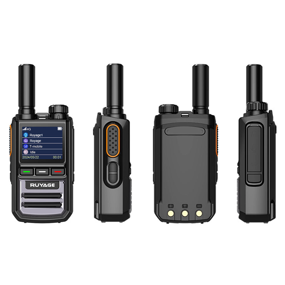 RUYAGE R1 4G LTE PoC Radio Long Range Nationwide Walkie Talkie