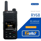 RUYAGE RY68 Zello 4G LTE PoC Radio Long Range Nationwide Walkie Talkie
