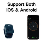 RUYAGE Zello Bluetooth PTT Button Wireless PTT Switch for Walkie Talkie