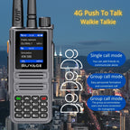RUYAGE X30 Dual Mode 4G LTE PoC & Analog Walkie Talkie Long Range