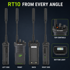 RUYAGE RT10 20W UHF Long-Range Analog Walkie Talkie