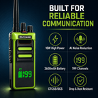 RUYAGE RT30 10W Long Range VHF or UHF Analog Walkie Talkie