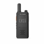 Ruyage RY18 Walkie Talkies para adultos recarregável 1 pacote, rádio bidirecional FRS portátil de longo alcance 16 canais viva-voz VOX para acampamento e caminhada 