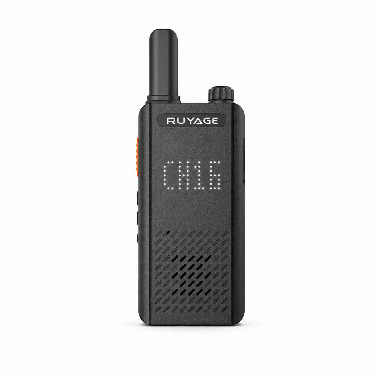 Ruyage RY18 Walkie Talkies para adultos recarregável 1 pacote, rádio bidirecional FRS portátil de longo alcance 16 canais viva-voz VOX para acampamento e caminhada 