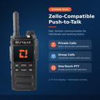Ruyage-RY65 Zello Walkie Talkie, Rádio 4G com cartão SIM, WiFi, Bluetooth, Longo alcance, Potente, 100km 