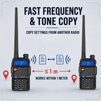 RUYAGE UV5R 6 Band VHF/UHF Analog Walkie Talkie
