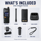 RUYAGE UV6D 6 Band VHF/UHF Analog Walkie Talkie with GPS