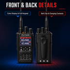 RUYAGE UV9D 6-Band GPS Bluetooth Analog Walkie Talkie