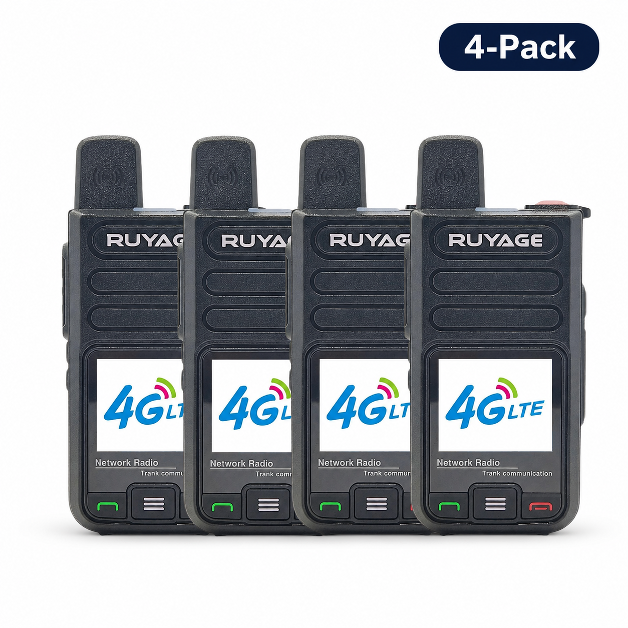 RUYAGE R7 4G LTE PoC Walkie Talkies with SIM Card