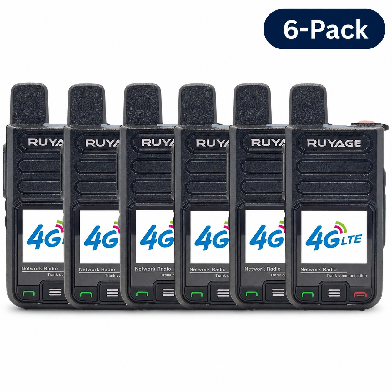 RUYAGE R7 4G LTE PoC Walkie Talkies with SIM Card
