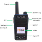 RUYAGE RY58 Zello 4G LTE PoC Radio Long Range Nationwide Walkie Talkie