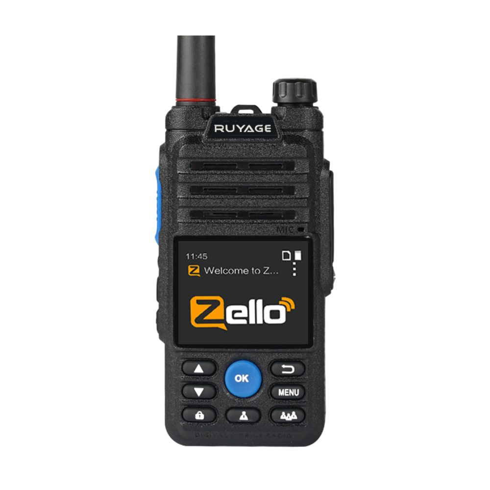 Ruyage ZL50 Zello Push-to-Talk 4G LTE Long Range Walkie Talkie