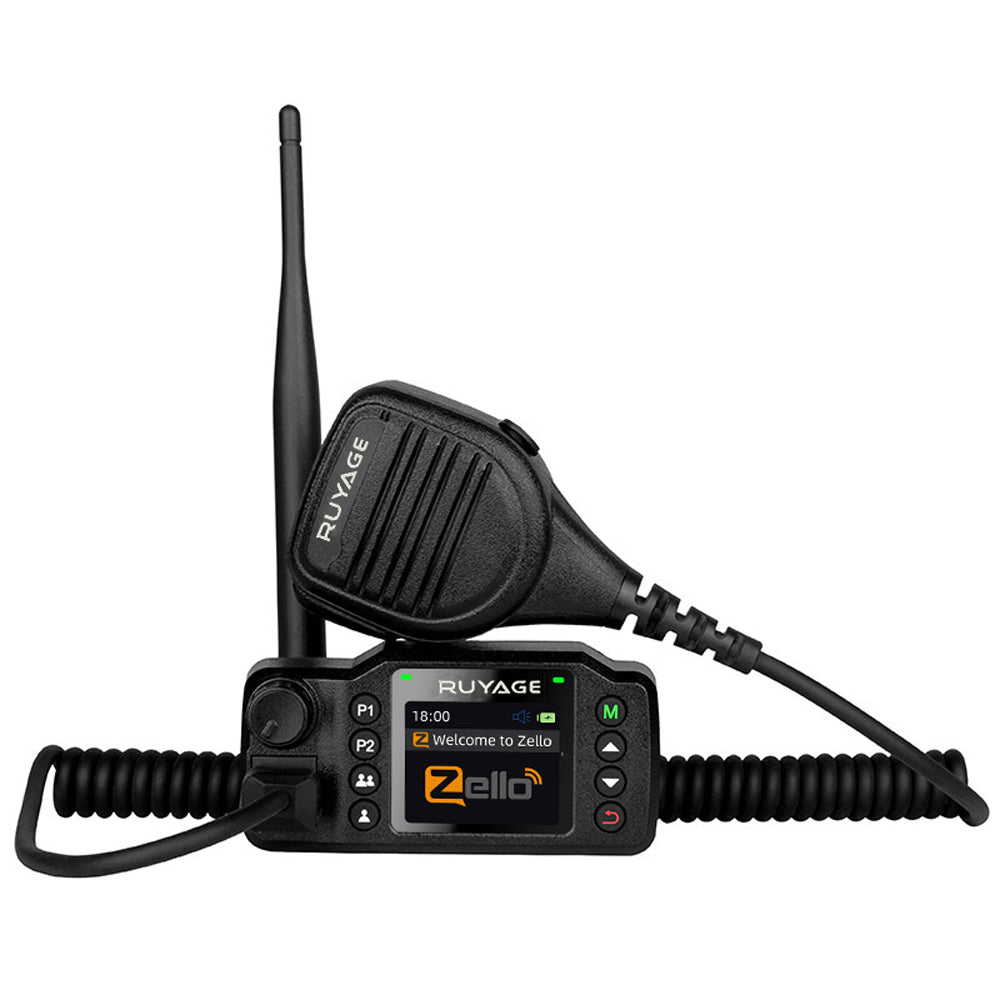 Ruyage Zello PTT 4G LTE Vehicle Mounted Walkie Talkie