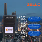 RUYAGE RY58 Zello 4G LTE PoC Radio Long Range Nationwide Walkie Talkie