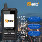 RUYAGE ZL80 Smart Touchscreen Zello 4G LTE PoC Walkie Talkie