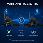 RUYAGE CT98 4G LTE Vehicle PoC Radios – 2-Pack
