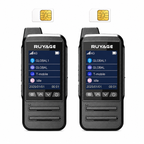 RUYAGE CT68 IP67 Waterproof 4G LTE PoC Walkie Talkies – 2-Pack