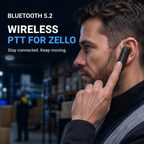 RUYAGE HB680 Bluetooth PTT Earpiece for Zello PoC Radios