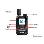 RUYAGE X10 4G LTE PoC Radio Long Range Nationwide Walkie Talkie