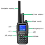 RUYAGE X50 Dual Mode 4G LTE PoC & Analog Walkie Talkie Long Range