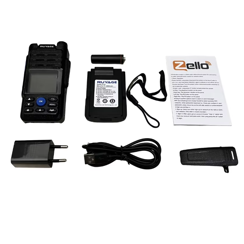 Ruyage ZL50 Zello Push-to-Talk 4G LTE Long Range Walkie Talkie