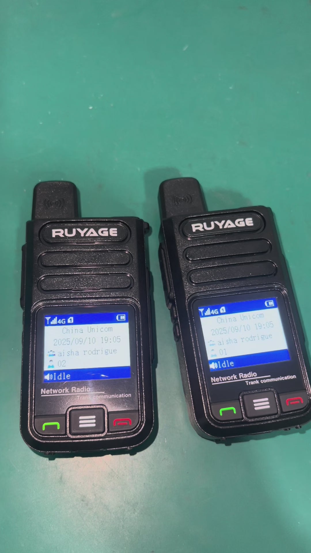 Ruyage Radio Nationwide PTT Walkie-Talkie(R7)